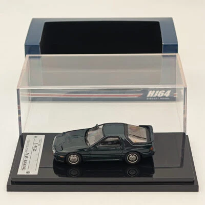 1/64 Hobby Japan Mazda RX-7 (FC3S) Infini Shade Green HJ641043FGR Diecast Models - Immagine 1 di 4