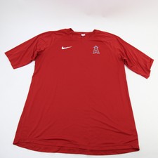 Los Angeles Angels of Anaheim Nike MLB Authentic Short Sleeve Shirt Men's Used