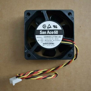 1Pc New SANYO DC Pico Ace 25 109R0612T4K142 12V 0.40A 6CM Cooling Fan - Picture 1 of 2