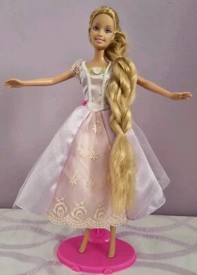 Barbie as RAPUNZEL Tea Party #H4799 doll MATTEL 2004 - Immagine 1 di 4