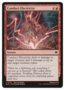 MTG Conduct Electricity | #130 Bloomburrow | English - Picture 1 of 2