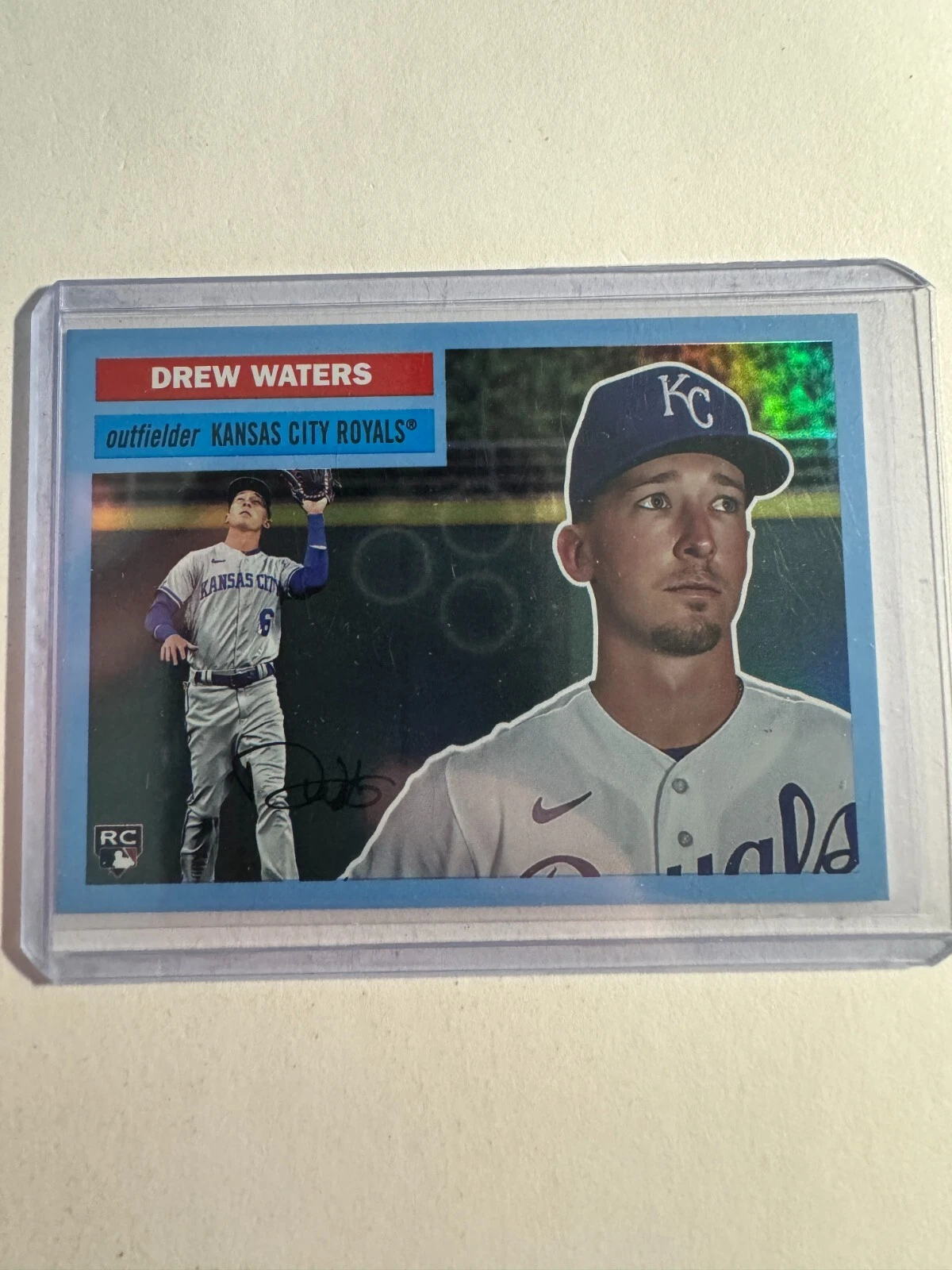 K201,632 - 2023 Topps Archives Blue #89 Drew Waters #/25