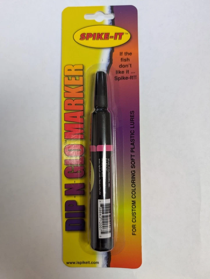 SPIKE-IT DIP-N-GLO GAMEFISH SCENTED MARKER HOT PINK - Image 1 of 1