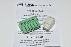 Uhlenbrock 61060 Steckerset für Intellibox II & basic & Booster NEU OVP Stecker