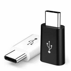 Male Female Type-C Connector Charging Cable Android Micro USB Adapter Converter - Picture 1 of 10