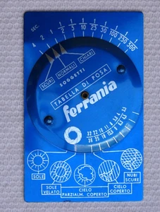 Tabella di Posa FERRANIA - Imagen 1 de 2