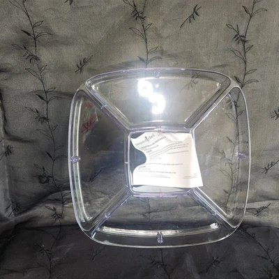 Bandeja de 5 secciones Pampered Chef #2618 para servicio fresco grande Foto 1 de 3