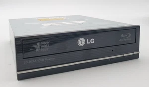 LG H.L DATA STORAGE SUPER MULTI BLUE BLU-RAY DISC BD-ROM/DVD REWRITER SATA DRIVE - Picture 1 of 2