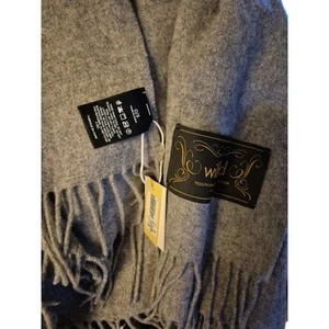 Wilfred Women's The Classic Wool Scarf Heather Grey 100% Wool NWT - Picture 1 of 11