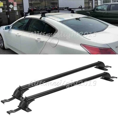For Acura RSX 2002-06 43.3" Car Top Roof Rack Cross Bar Luggage Carrier Alu AT - Imagem 1 de 4