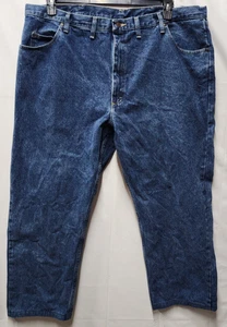 Wrangler Premium Quality Jeans Relaxed Fit Size 46x30 tag, Altered to 28" EUC!! - Picture 1 of 7