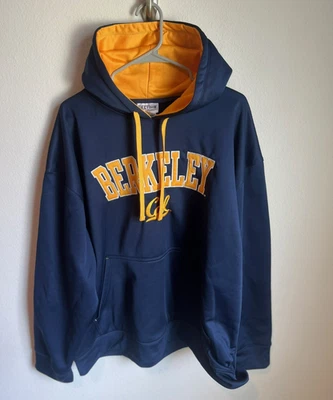  Sudadera con capucha Section 101 de Majestic Cal Berkeley azul marino talla 2XL Foto 1 de 4