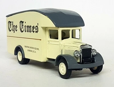 Matchbox YPP02 1931 Morris Van London Times Power of the Press Diecast Model Van - Image 1 of 2