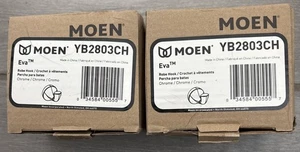 (2) MOEN Eva einzelner Morgenmantelhaken in Chrom YB2803CH - Bild 1 von 4