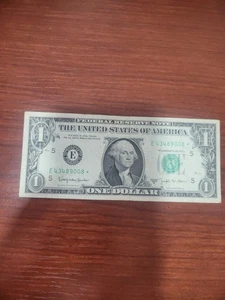 1963B $1 Barr Star Note - E43489008* - Picture 1 of 17