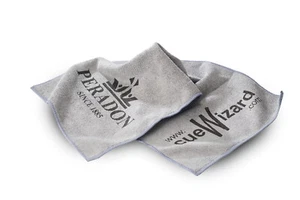 PERADON GREY MICROFIBRE SNOOKER/POOL CUE TOWEL - Picture 1 of 2