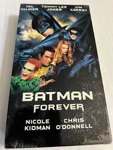 Batman Forever (VHS, 1995, WB) Warner Home Video Watermark - New & Sealed! - Picture 1 of 2