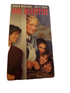 Mrs. Doubtfire Robin Williams, Sally Field (VHS, 1996) Video Tape - Picture 1 of 5