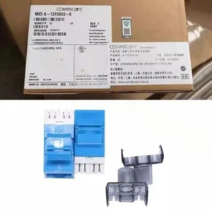 Lote de 50 unidades nuevo módulo conector de red CAT6 8-1375055-6 sin blindaje azul - Imagen 1 de 3