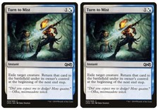 MTG - 2 x FOIL Turn to Mist - Common Instant - Ultimate Masters (UMA) - M/NM