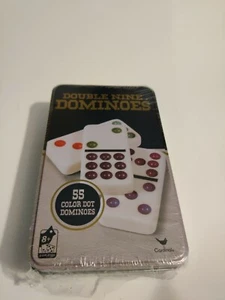 Double nine dominos 55 color Dot Dominos by Cardinals 8+ 2to4 players New - Picture 1 of 5