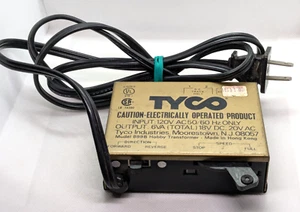 Salida transformador hobby Tyco modelo 899B 6VA total 18VDC 20VAC no probado de colección - Imagen 1 de 8