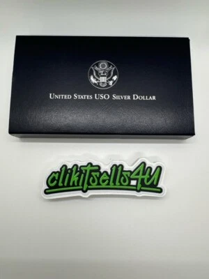 1991-S PROOF USO SILVER DOLLAR W/ COA 90% SILVER RC0724MS (DRP017384) - Image 1 of 4