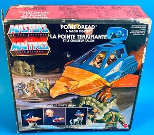1982 MOTU Point Dread W/Talon Fighter Canadian Version Complete W/Box - Mattel - Picture 1 of 24