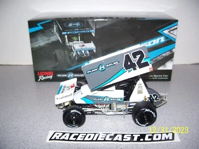 Kyle Larson 1/24 #42 WORLD OF OUTLAWS Sprint Car "Plan B-Sales 2015" Foto 1 de 2