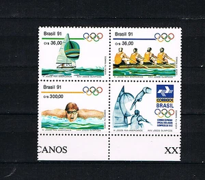 Brazil 1991 Set 2404/06 Sport Already Mint - Picture 1 of 1