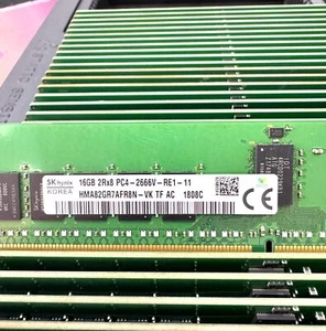 Skhynix HMA82GR7AFR8N-VK 16GB 2Rx8 PC4-2666V ECC Server Memory HPE 840766-091 - Picture 1 of 4