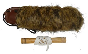 Falknerei Kaninchen Köder Dummy, mit Para Schnur, Wirbel und Stock - Bild 1 von 1