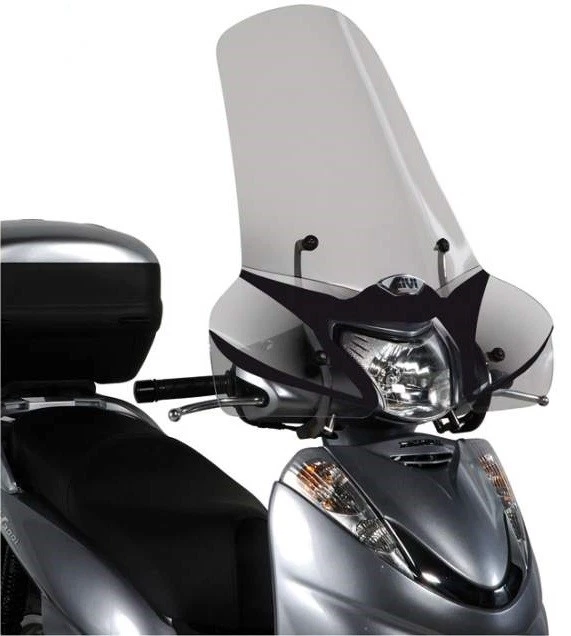 308A+A307A GIVI Parabrezza Trasparente per Honda SH 300i 2007 2008 2009 2010 - Immagine 1 di 1