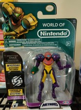Metroid Gravity Suit Samus World of Nintendo 4" Figure Jakks 2016