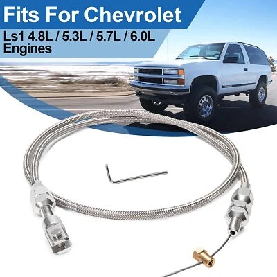 Throttle Cable 36" For Chevrolet Chevy Ls1 4.8l 5.3l 6.0l 5.7l Swap Conversion - Изображение 1 из 4