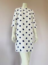 Selected Femme Sffria Dress RRP £90 Sz 38 U.K. 10 Spotty Polka Dot Pockets