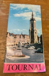 Tournai BELGIUM TRAVEL BOOKLET BROCHURE TOURIST ART VINTAGE SOUVENIR 60s/70s - Picture 1 of 2