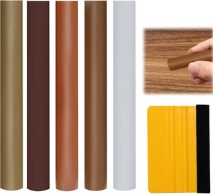 5 Pcs Wax Filler Sticks Kit Wood Touch Up Worktop Furniture Repair Crayons Lamin - Picture 1 of 9