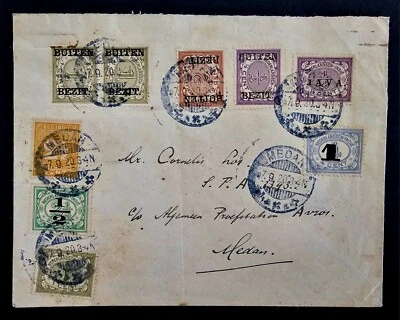 🇳🇱Netherland Indies 1920 MEDAN Indonesia / OVERPRINT Cover - Photo 1/4