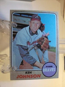 1968 Topps Baseball Card #342 Ken Johnson (83191) - Bild 1 von 2