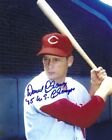 Autographed DARREL CHANEY  &quot;75 WS Champs&quot; Cincinnati Reds 8x10 Photo - COA