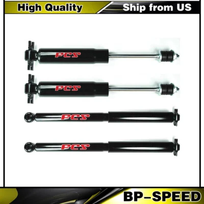 Передние и задние амортизаторы для 88-98 Chevy GMC C1500 C2500 C3500 2WD Sierra Silverado - Изображение 1 из 4