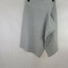 Calvin Klein Women's Textured Pull On Front Drape Asymetrical Skirt   WP-344