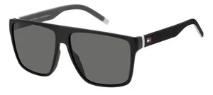 Sonnenbrille Tommy Hilfiger 1717/S 08A (M9) Schwarz Grau/Grau Polarisiert CAL.59 - Bild 1 von 4