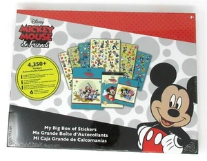Mickey Mouse & Friends My Big Box of Stickers 4350+ pcs play pack mosiac book - Picture 1 of 4