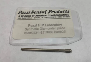 Dental Burs - Pozzi H.P. Laboratory Synthetic Diamond - Picture 1 of 1