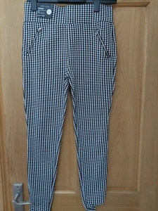 new look leggings size 12bnwt houndstooth - Picture 1 of 3