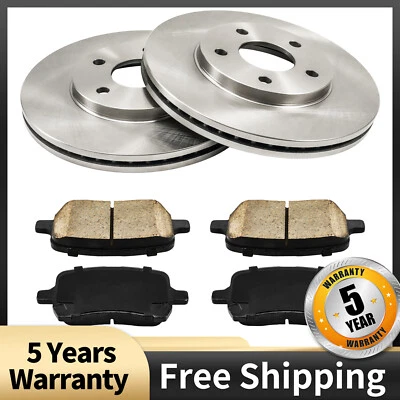 Kit de rotores de disco delanteros + pastillas de freno 55122 D1160 para Chevrolet HHR 2006-2011 Foto 1 de 4