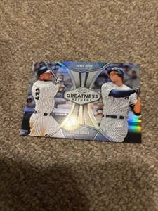 2019 Topps Chrome Greatness Returns #GRE-6 Derek Jeter, Aaron Judge - Picture 1 of 2