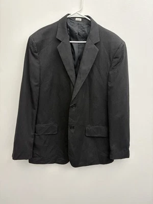 Calvin Klein Mujer Blazer Chaqueta Rayas XL 2 Botones Frontales con Hombreras Foto 1 de 4